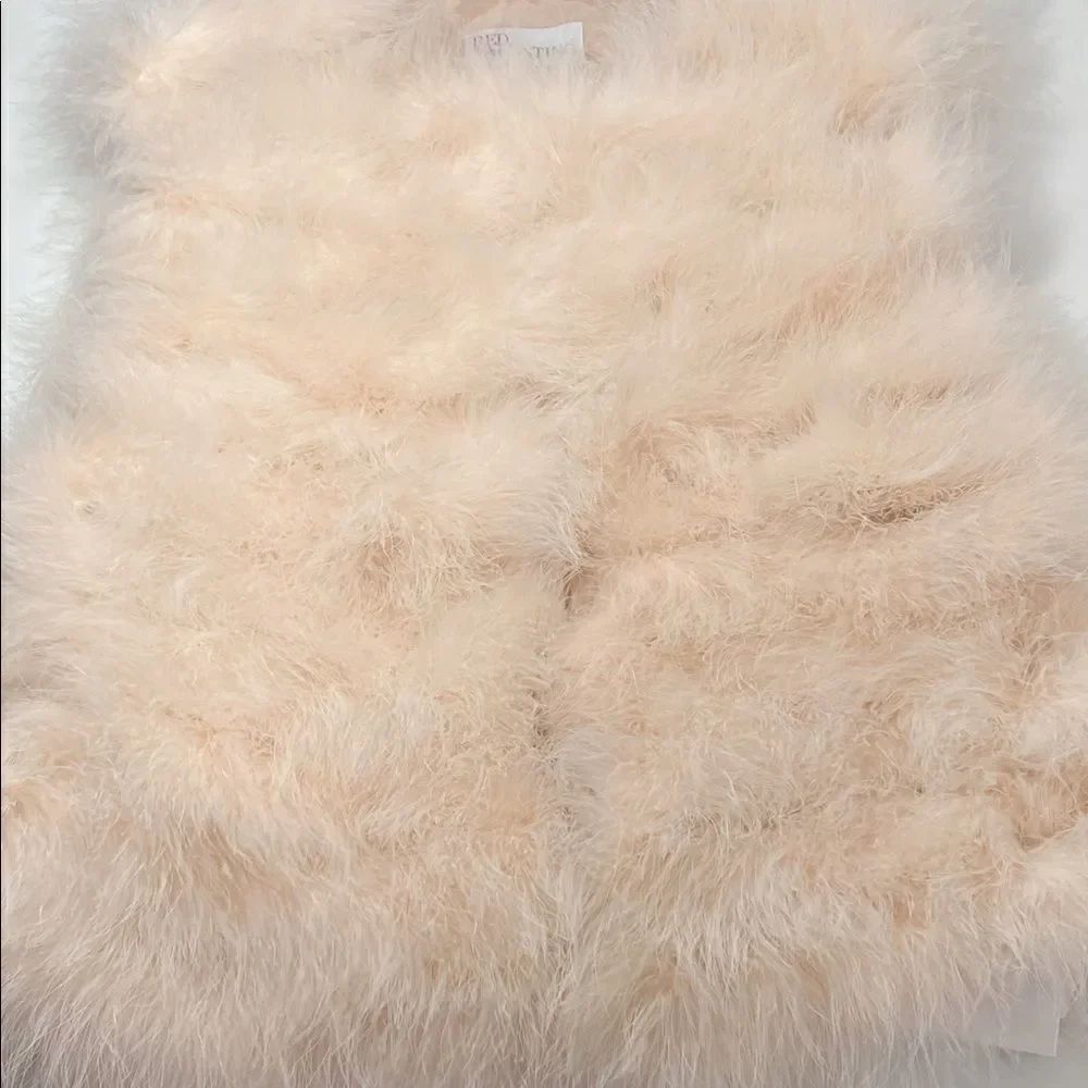 Red Valentino cropped feather vest size 40 - Picture 5 of 11